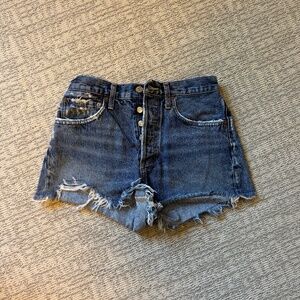AGOLDE Jean Shorts Size 26 (altered)